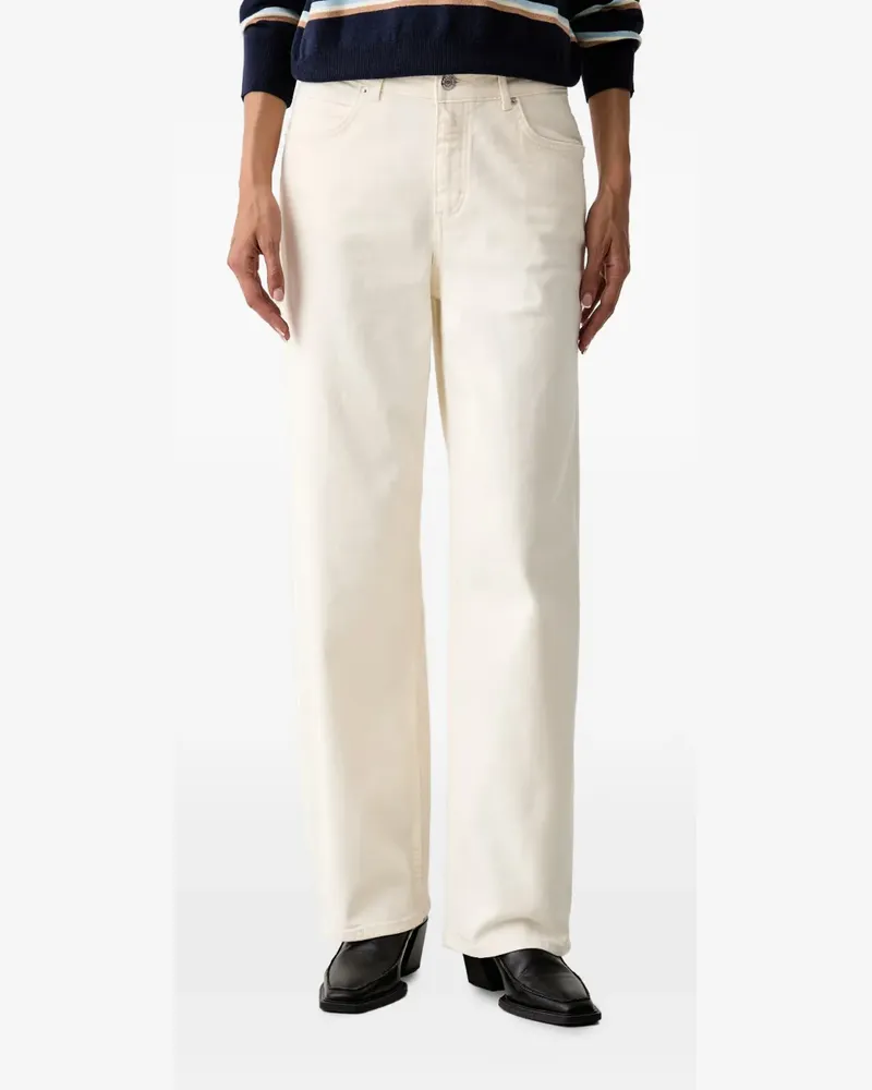 Marc O'Polo Jeans mit geradem Bein - Weiß Weiß