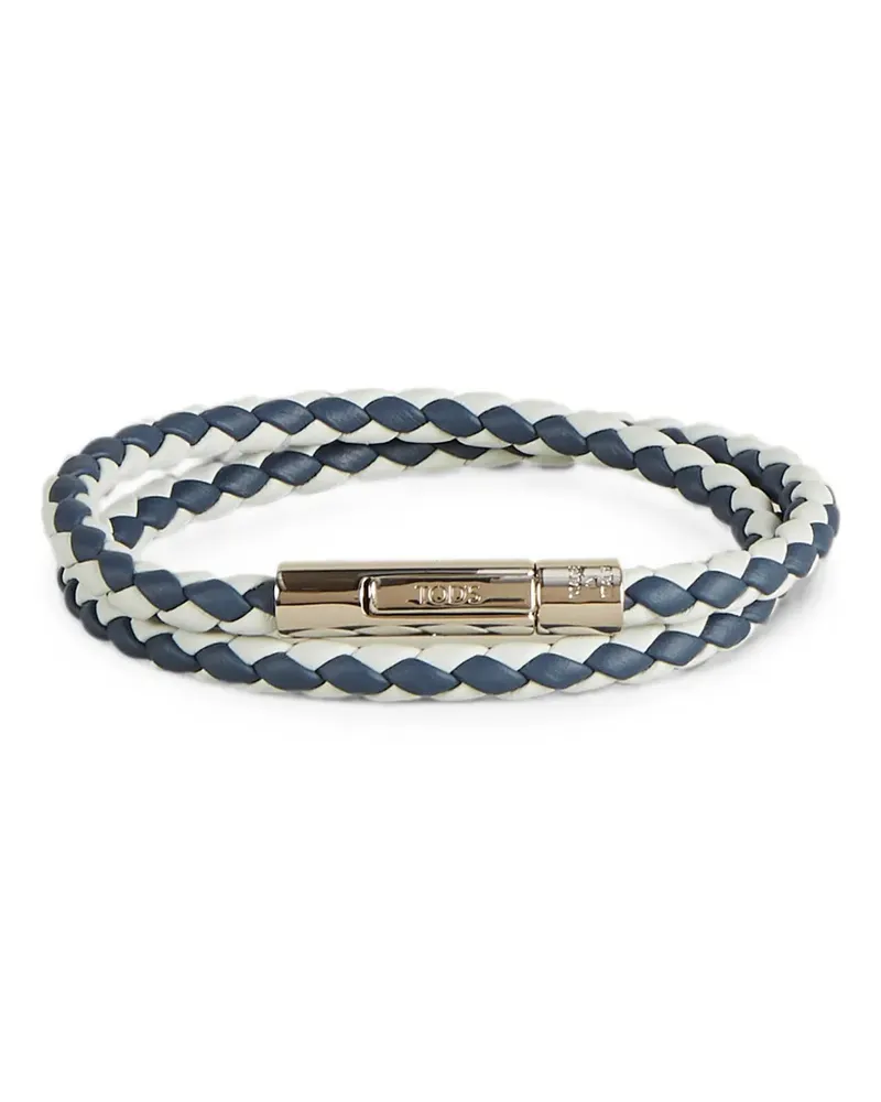 TOD'S MyColors leather bracelet - Blau Blau