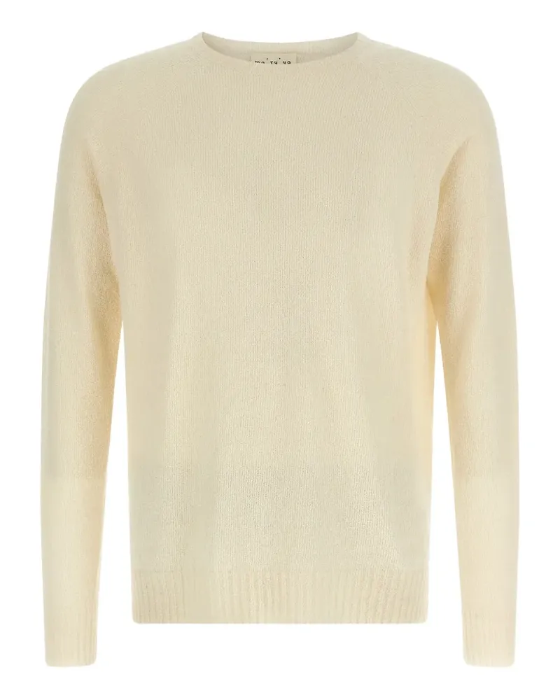 MA'RY'YA Pullover mit U-Boot-Ausschnitt - Nude Nude