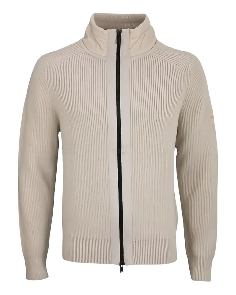 HUGO BOSS Cardigan mit Reißverschluss - Nude Nude