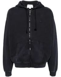 Lacoste Kapuzenjacke mit Logo-Patch Schwarz