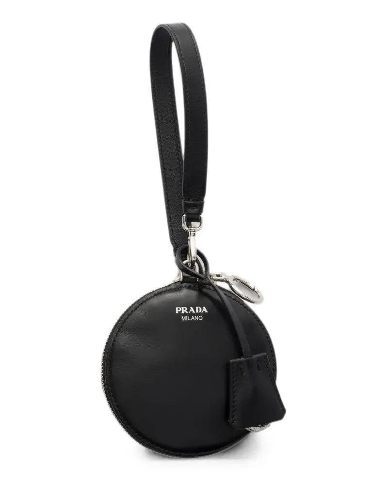 Prada Re-Nylon and leather foldable mini-bag - Schwarz Schwarz