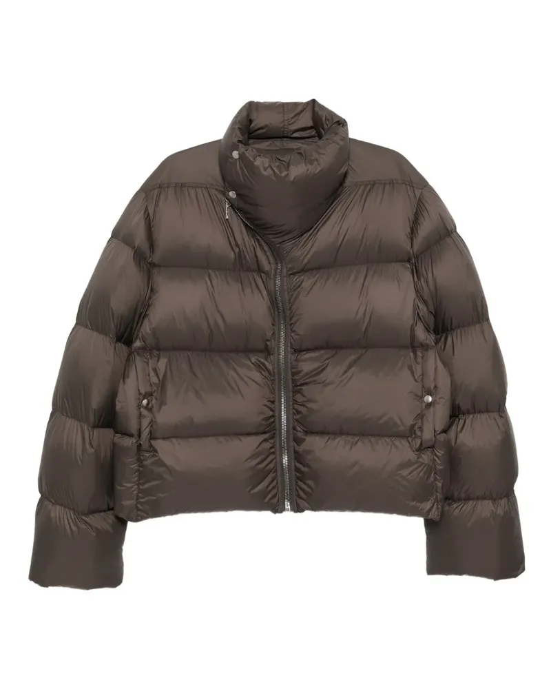 Rick Owens Gesteppte Turtle Jacke - Braun Braun