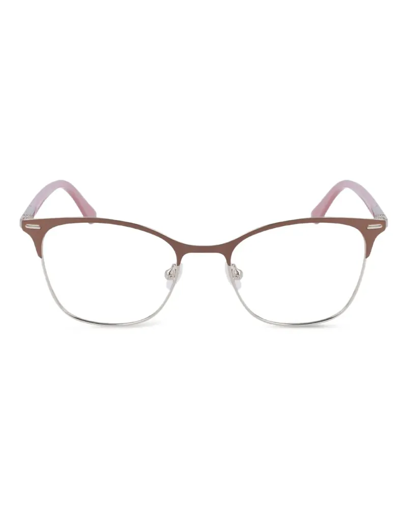Calvin Klein Brille im Cat-Eye-Design - Braun Braun