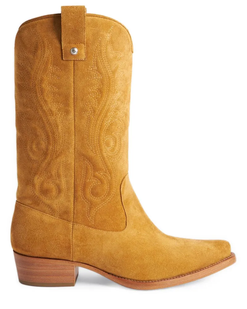 1989 STUDIO Cowboystiefel - Braun Braun