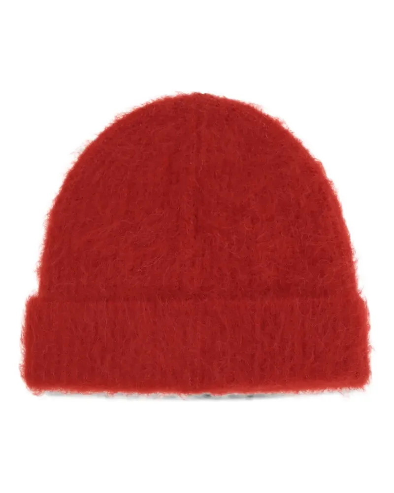 Séfr Flauschige Beanie - Rot Rot