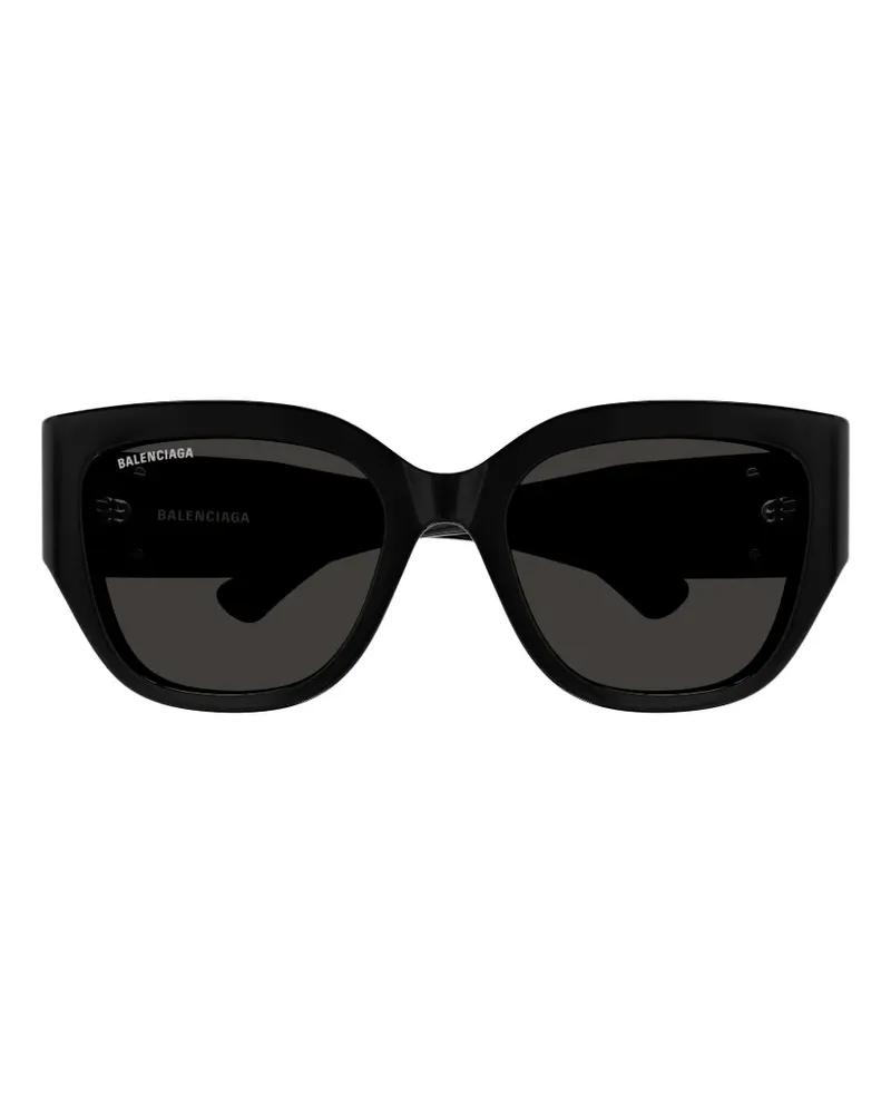 Balenciaga logo sunglasses - Schwarz Schwarz
