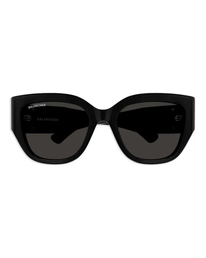 Balenciaga logo sunglasses - Schwarz Schwarz
