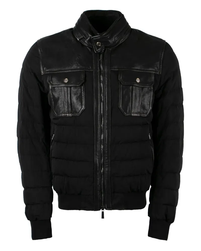 MOORER Trevor Bomberjacke - Schwarz Schwarz