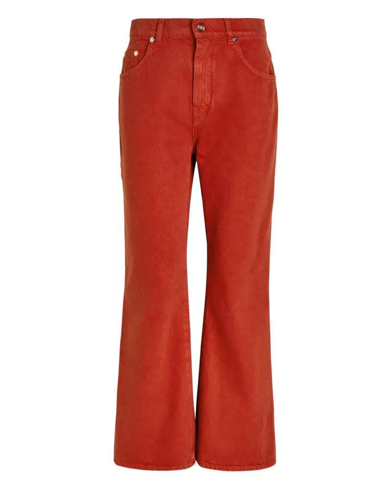 Gabriela Hearst Ezra bootcut jeans - Orange Orange