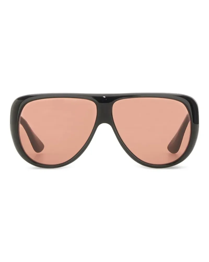 Port Tanger Klassische Sonnenbrille - Schwarz Schwarz