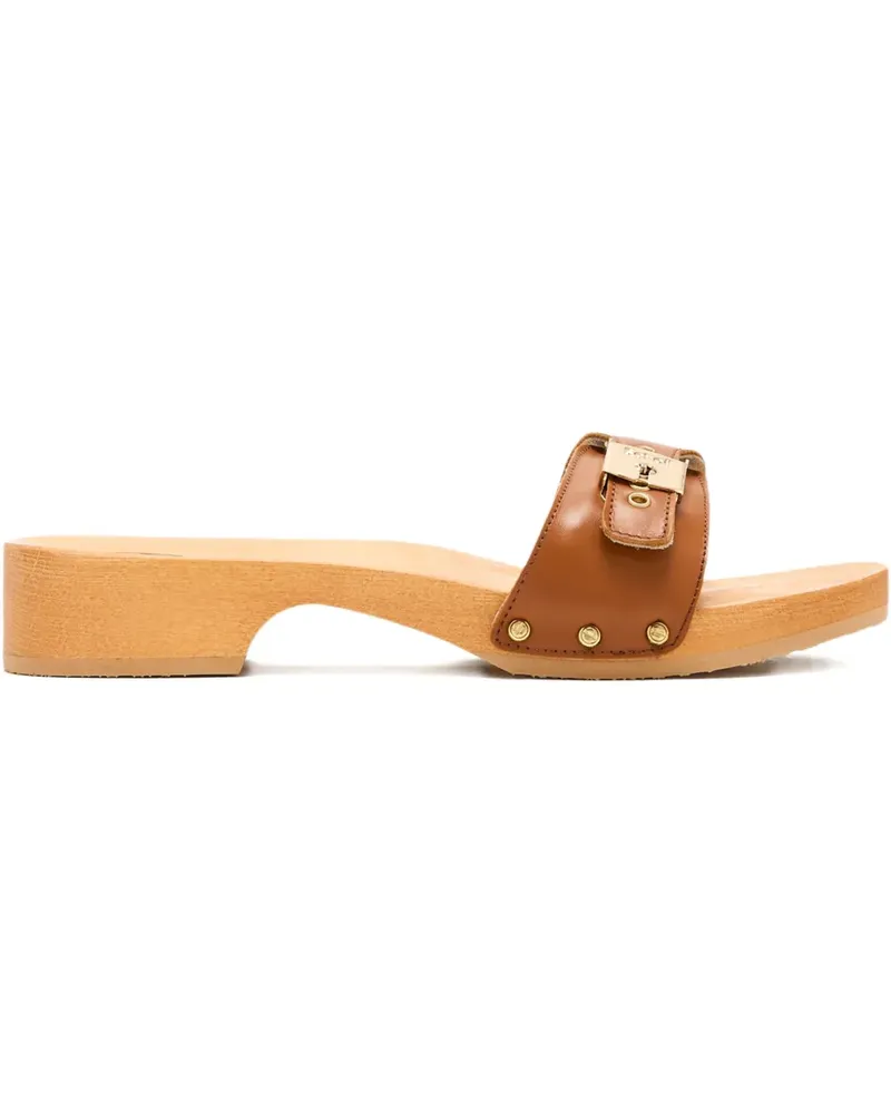 Scholl Sandalen mit Schnallenverschluss - Braun Braun