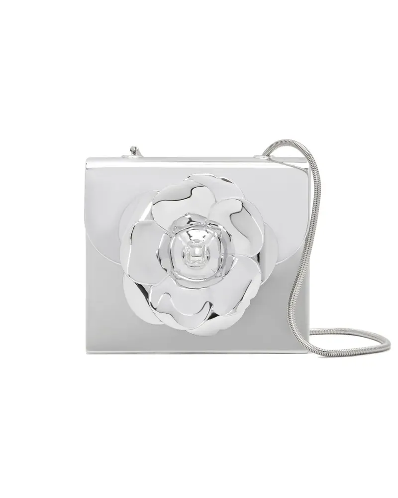 Oscar de la Renta Nano TRO Tasche mit 3D-Print - Grau Grau