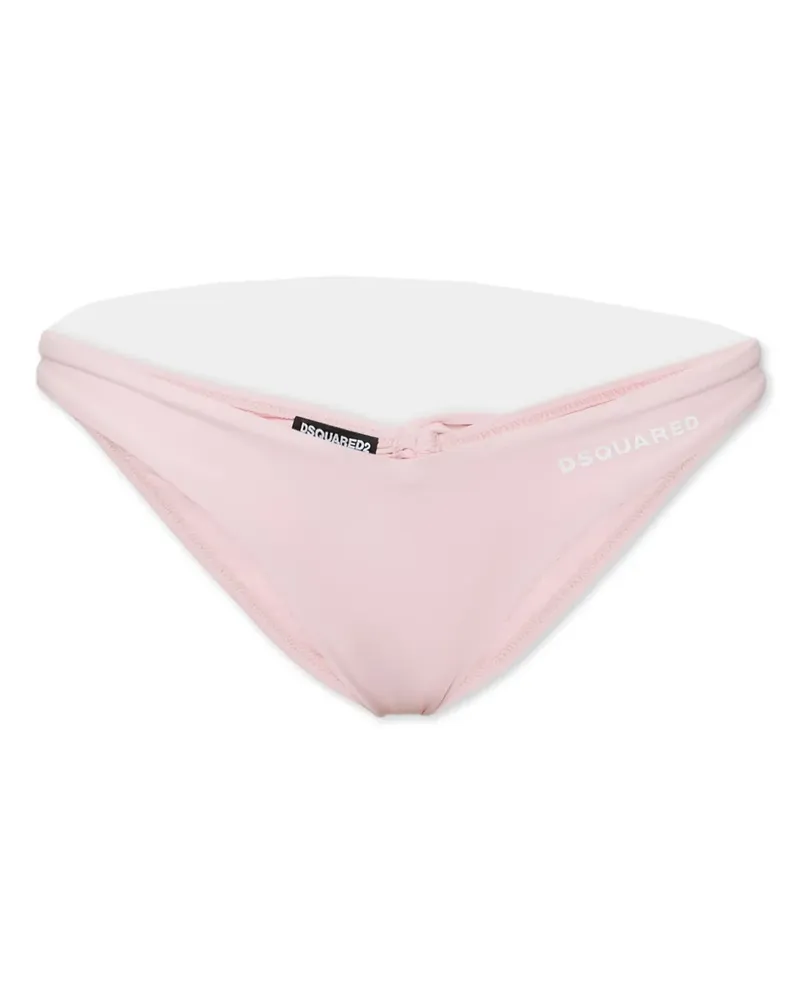 Dsquared2 Bikinihöschen mit V-Form - Rosa Rosa
