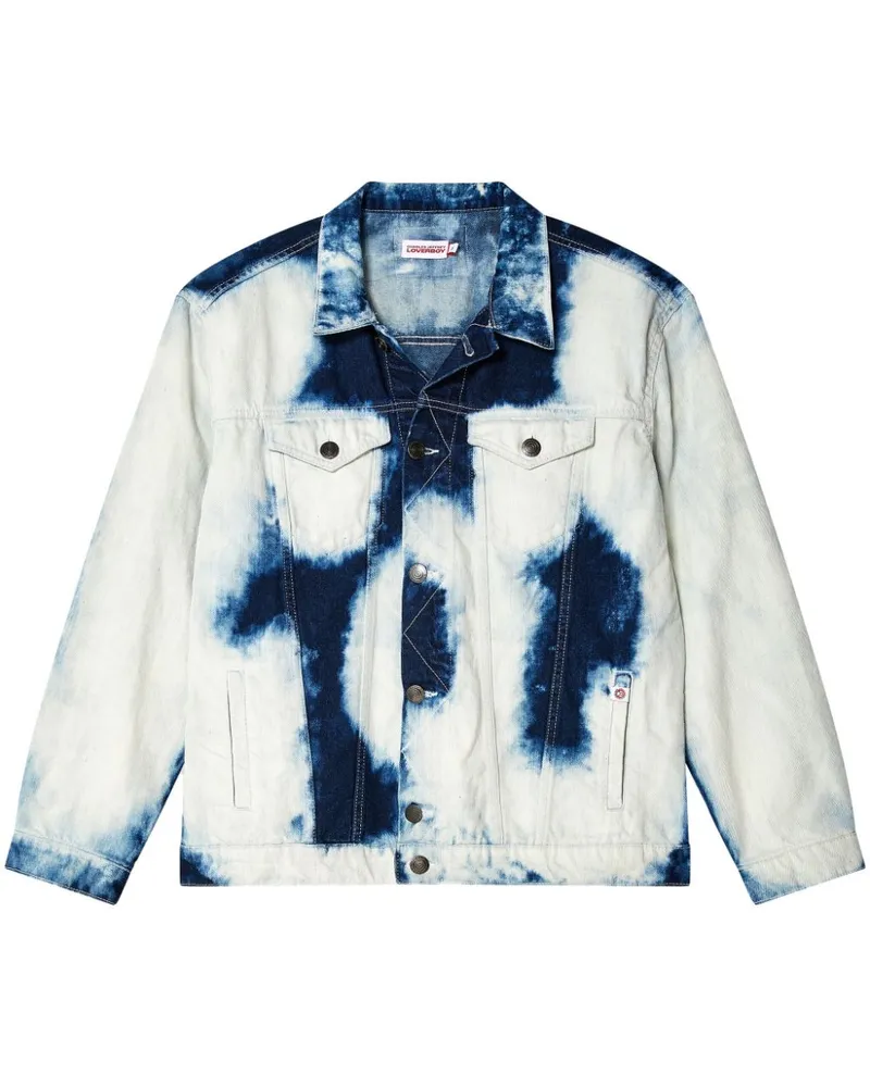 Charles Jeffrey Loverboy Ausgeblichene Jeansjacke - Weiß Weiß