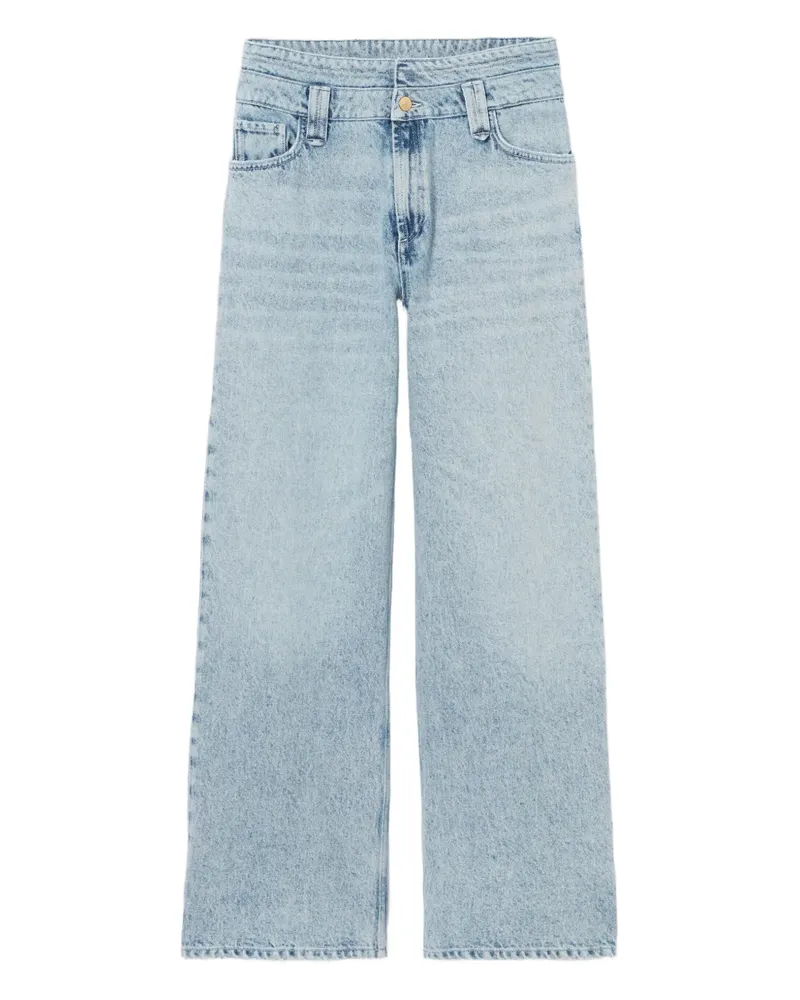 Claudie Pierlot acid-wash five-pocket jeans - Blau Blau