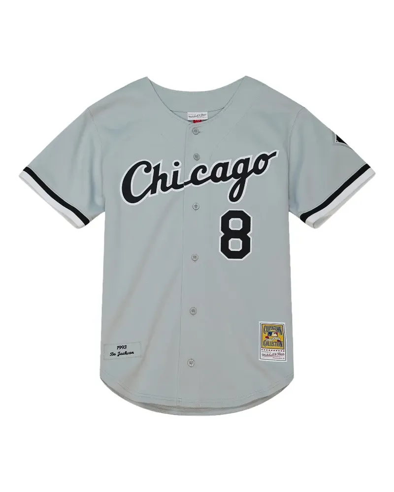 Mitchell & Ness x MLB 1993 Chicago White Sox Bo Jackson Trikot - Grau Grau