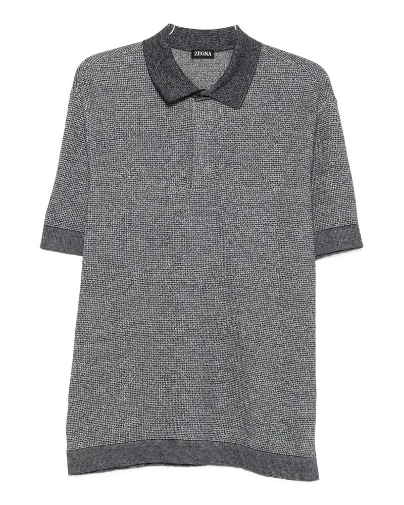 Ermenegildo Zegna short-sleeves polo shirt - Blau Blau