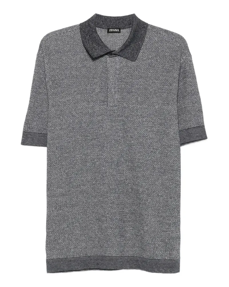 Ermenegildo Zegna short-sleeves polo shirt - Blau Blau