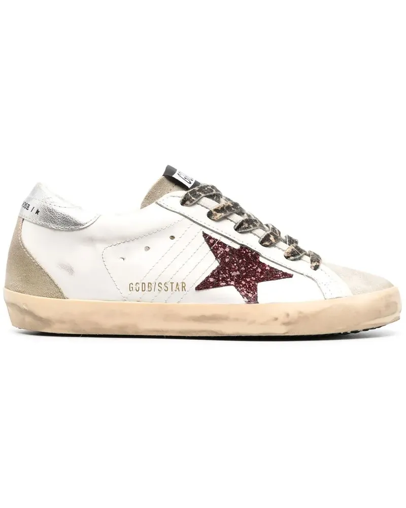 Golden Goose Super-Star Sneakers - Weiß Weiß