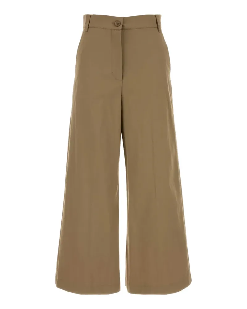 Max Mara flap-pocket trousers - Nude Nude