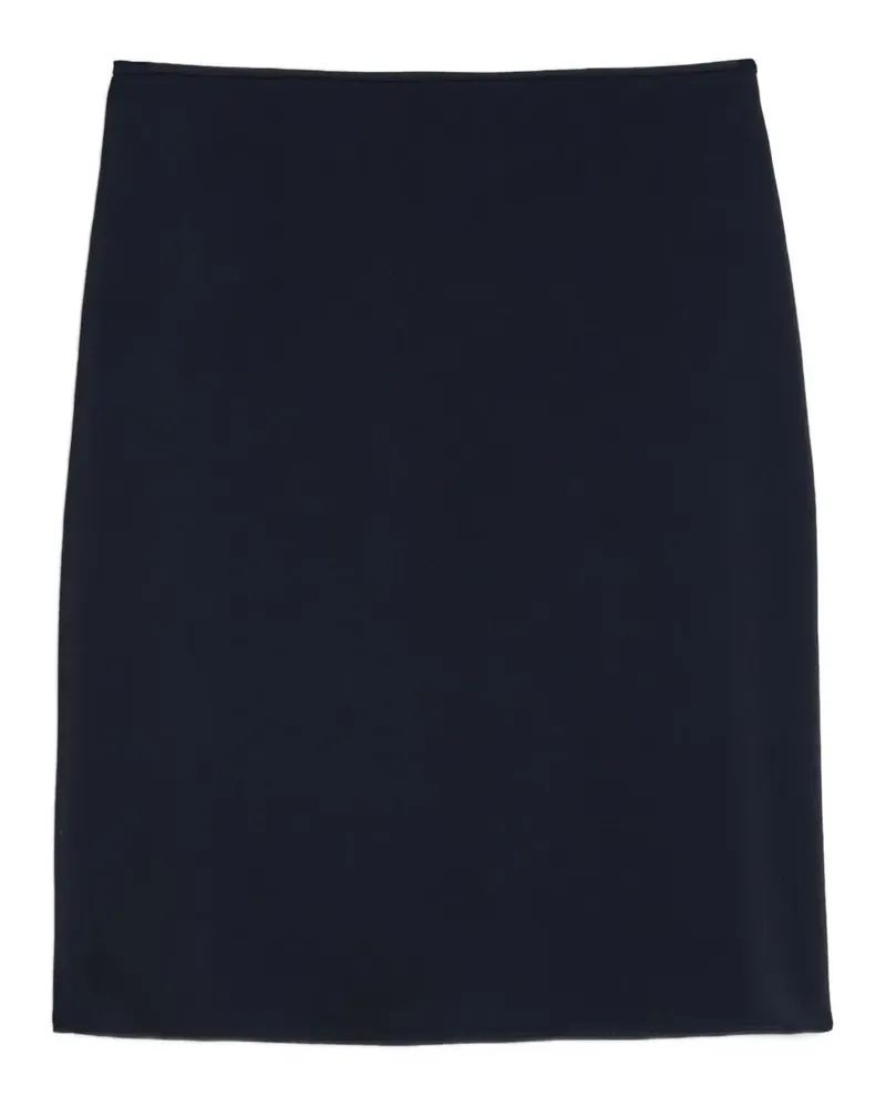 Jil Sander Minirock aus Satin - Blau Blau