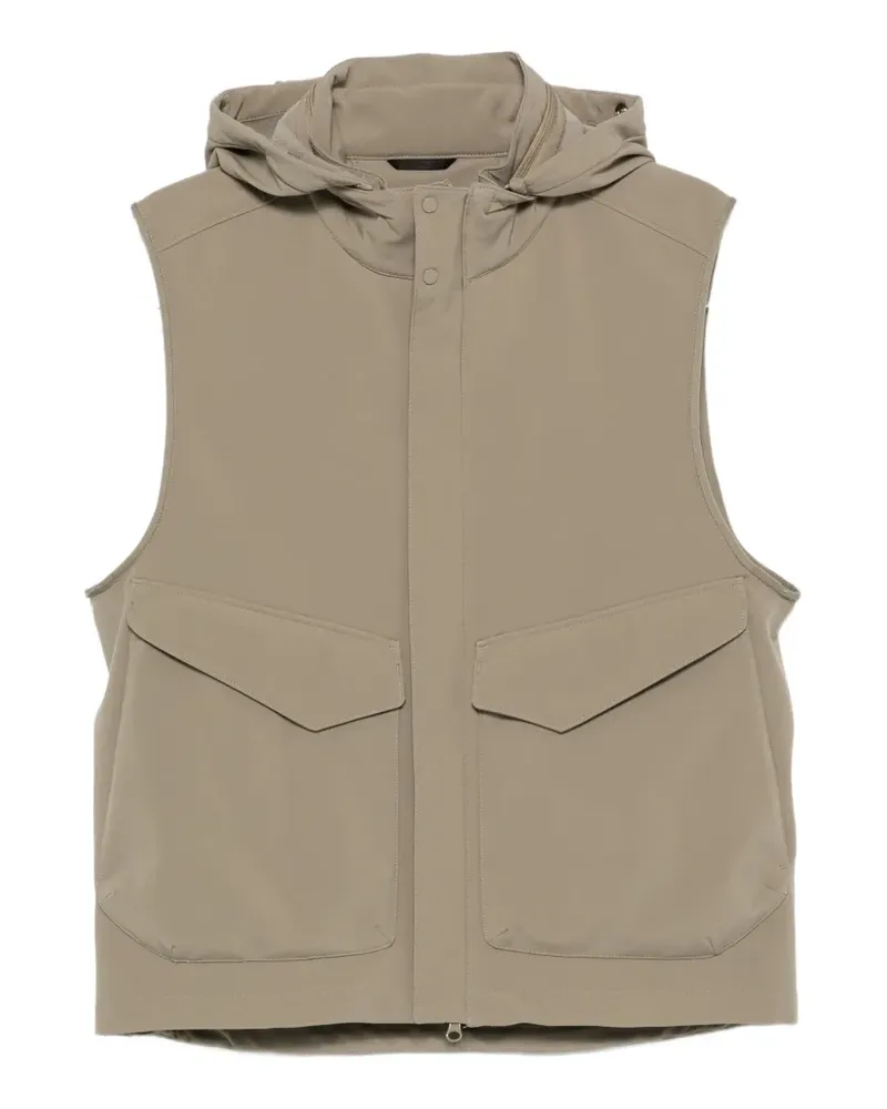 C.P. Company Goggle-detail hooded gilet - Grün Grün