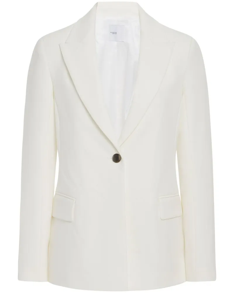 Rosetta Getty Cady Blazer - Weiß Weiß