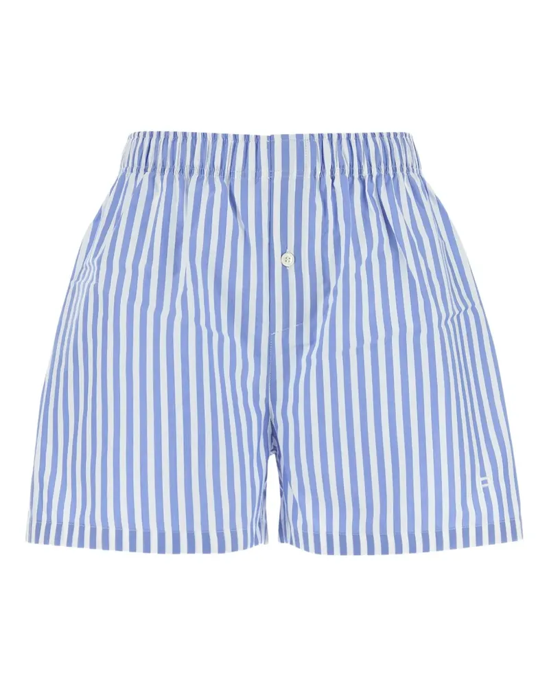 Philosophy Di Lorenzo Serafini Gestreifte Shorts - Blau Blau