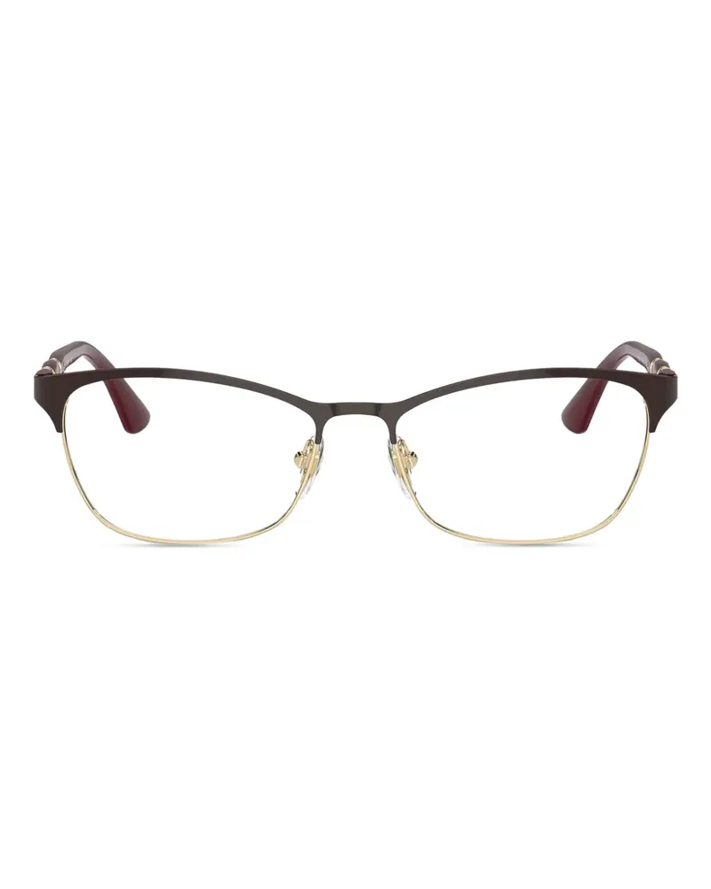 Vogue Geometrische Brille - Schwarz Schwarz