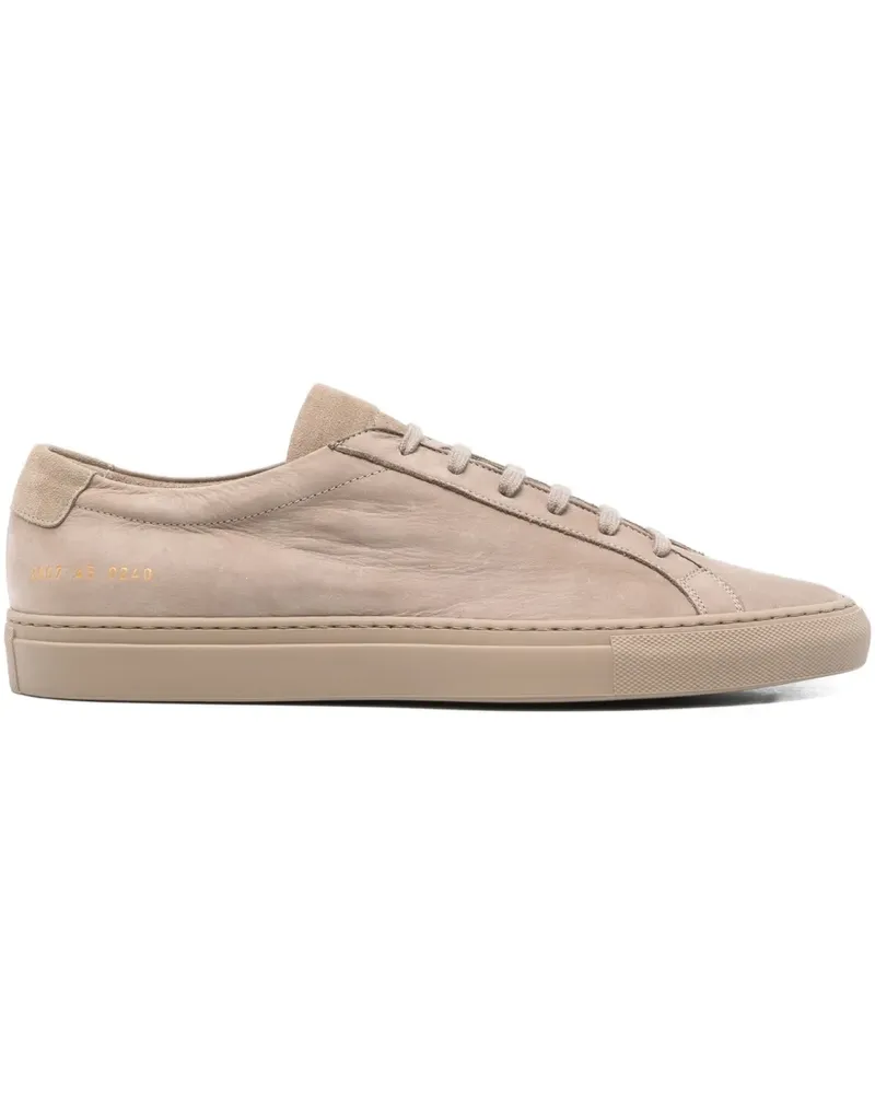 Common Projects Sneakers aus Wildleder - Nude Nude