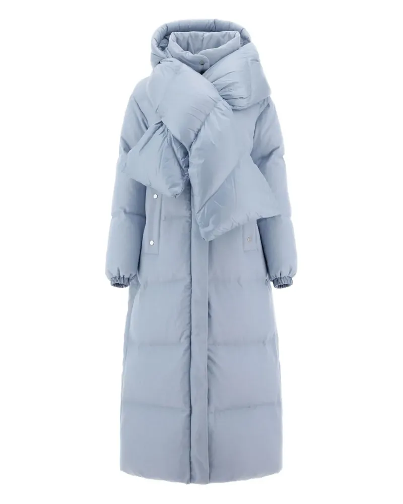 Herno Mantel mit Kapuze - Blau Blau