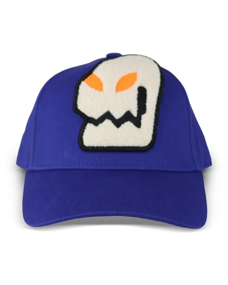 Walter van Beirendonck We Come in Peace Baseballkappe - Blau Blau