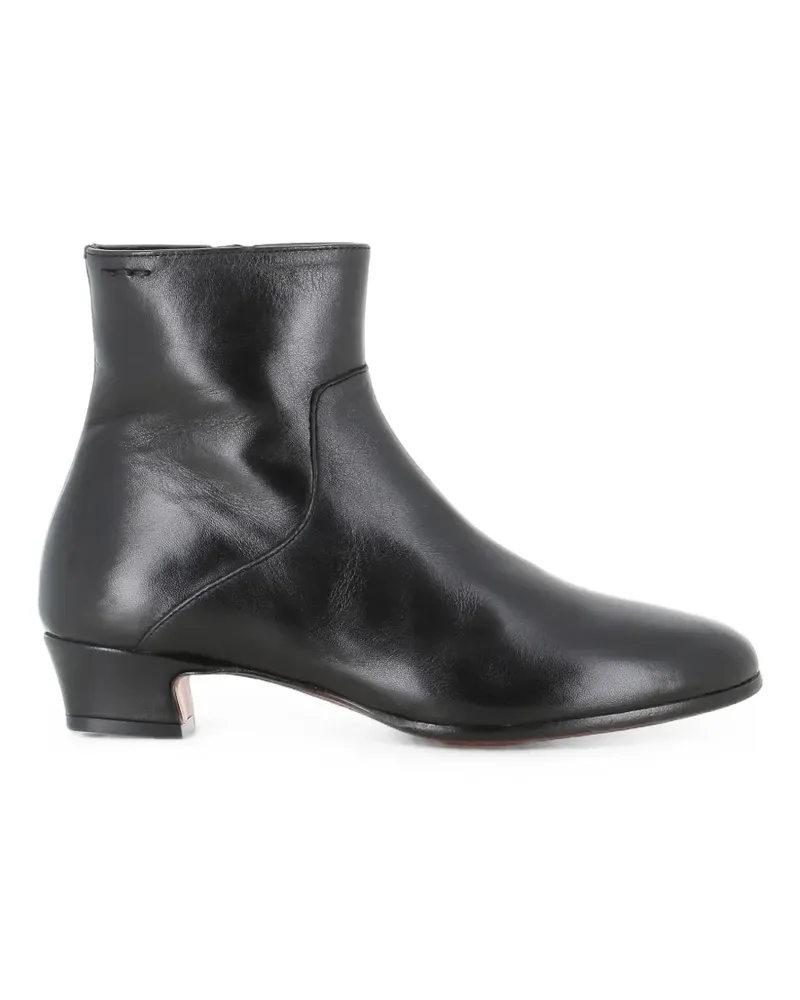 Alexander Hotto leather ankle boots - Schwarz Schwarz