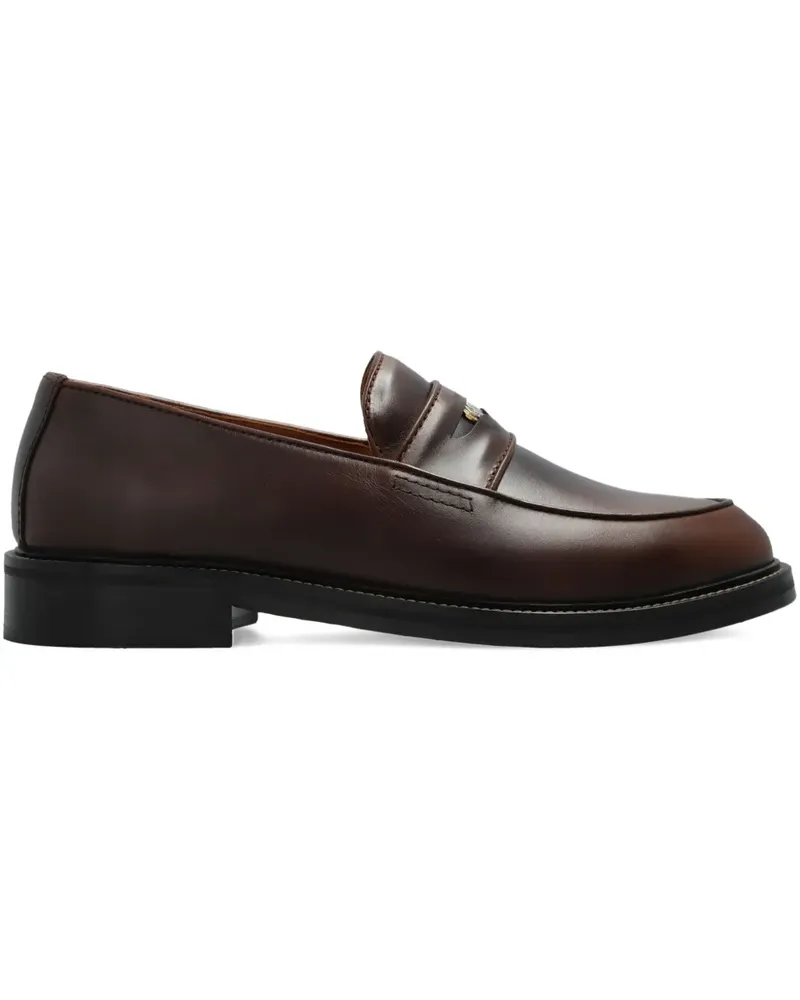 A.P.C. x Marc Jacobs. penny strap loafers - Braun Braun