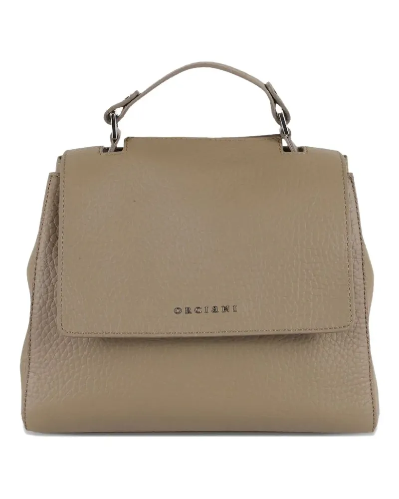 Orciani Kleine Sveva Handtasche - Nude Nude