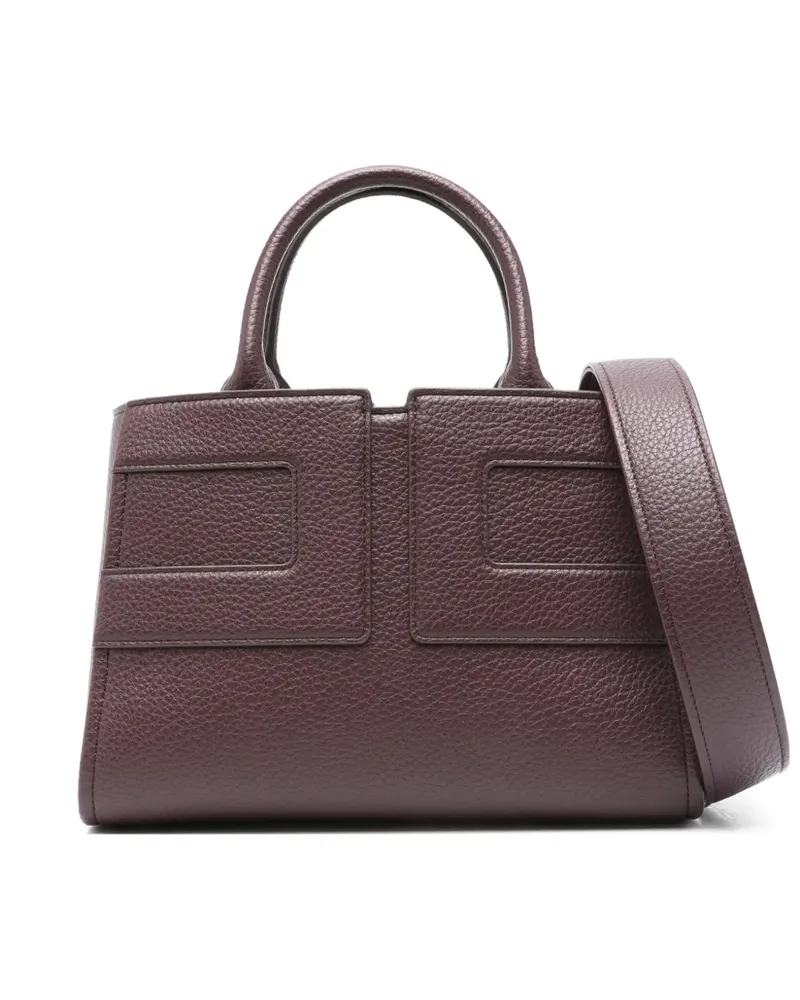 Elisabetta Franchi Tote Bag mit doppeltem Henkel - Rot Rot