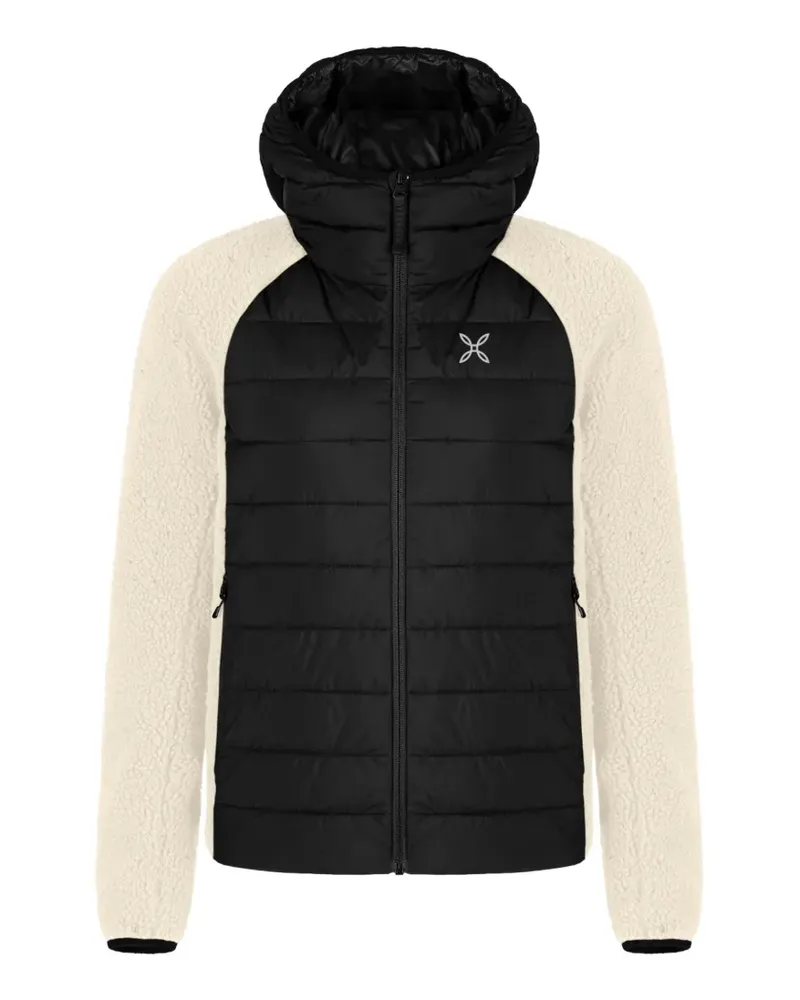 Montura quilted fleece-texture jacket - Schwarz Schwarz