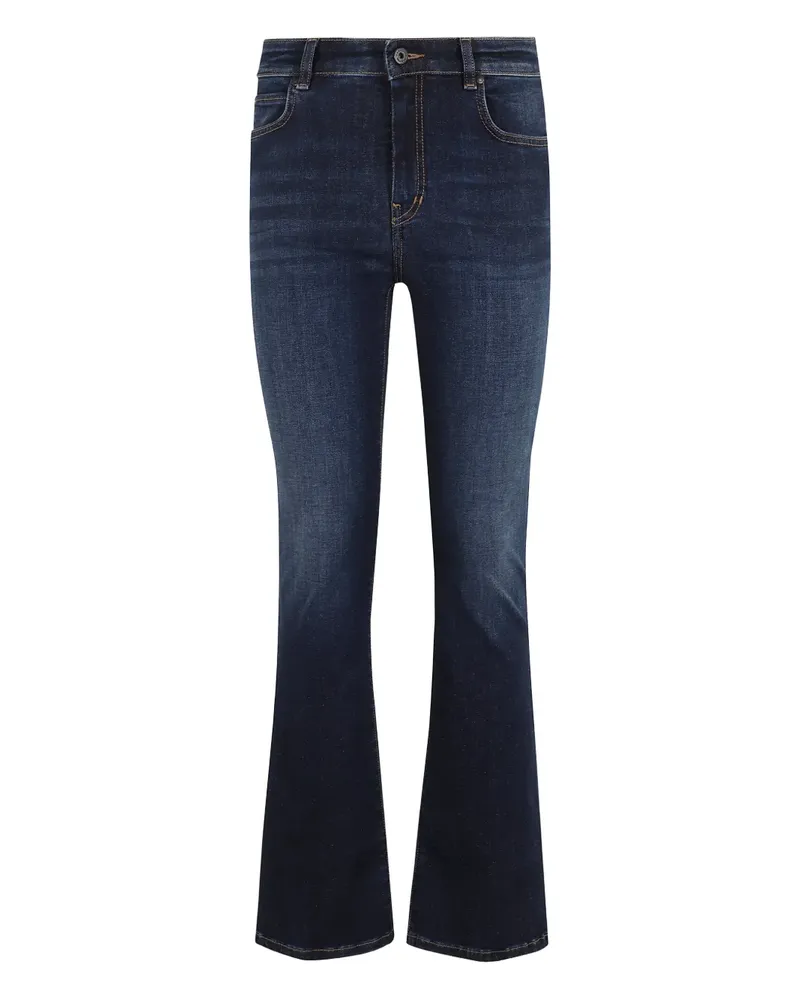 Max Mara Schlagjeans im Five-Pocket-Design - Blau Blau