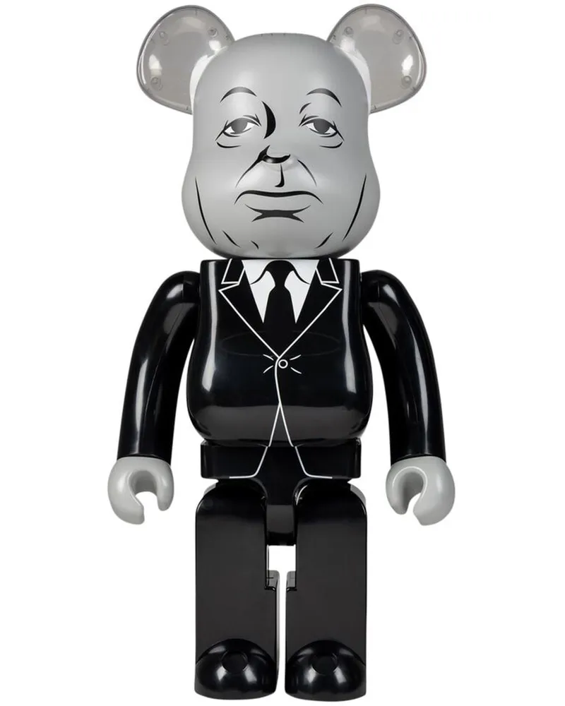 Medicom Toy Alfred Hitchcock BE@RBRICK Figur Schwarz