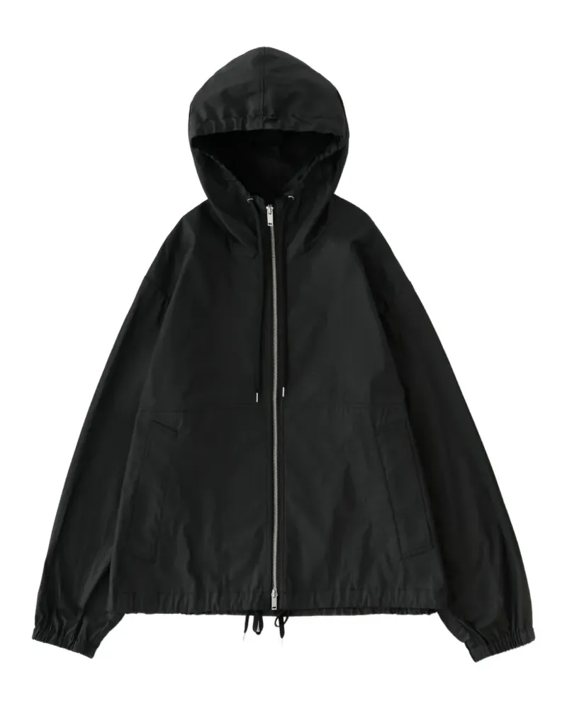 Studio Nicholson Avon Kapuzenjacke - Schwarz Schwarz