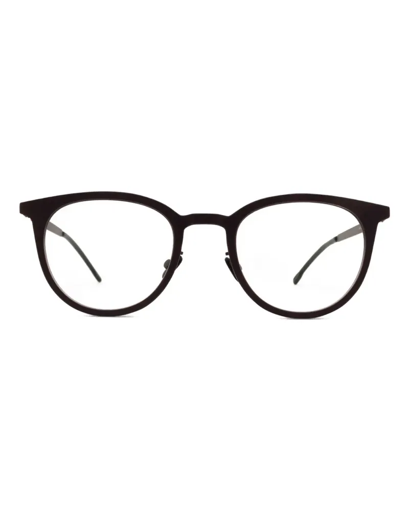 Mykita Sindal Brille mit rundem Gestell - Schwarz Schwarz