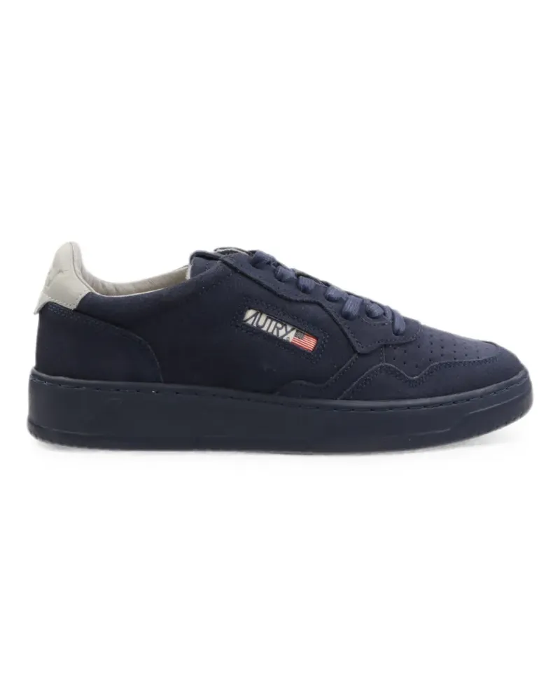 AUTRY Medalist Low perforated panelled sneakers - Blau Blau