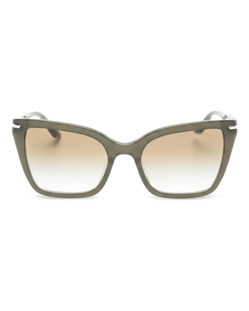 Emporio Armani Sonnenbrille mit Schmetterlingsform - Grün Grün