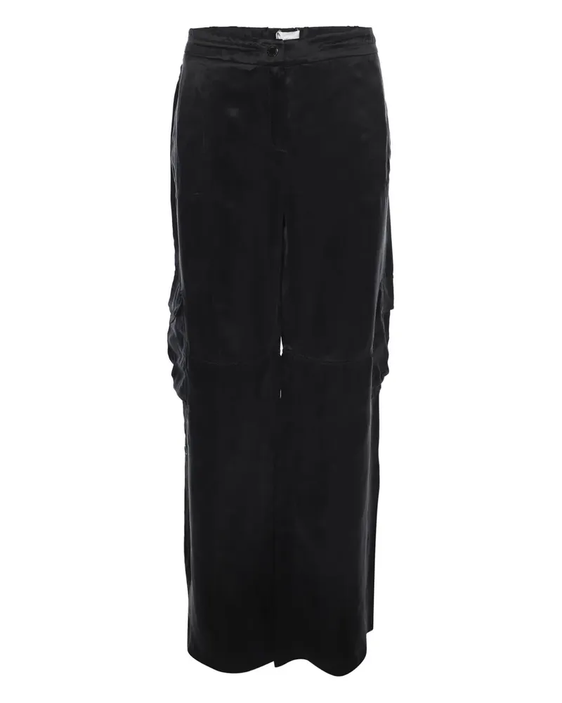 Marina Rinaldi Cargohose mit Knopfverschluss - Blau Blau