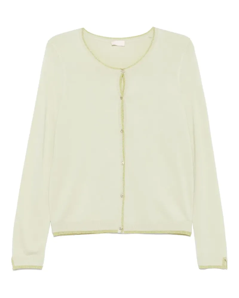 Liu Jo Fein gestrickter Cardigan - Grün Grün