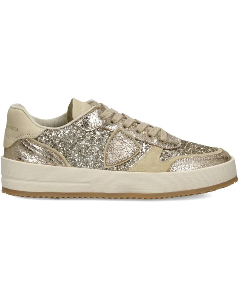 Philippe Model Nice Sneakers - Silber Silber
