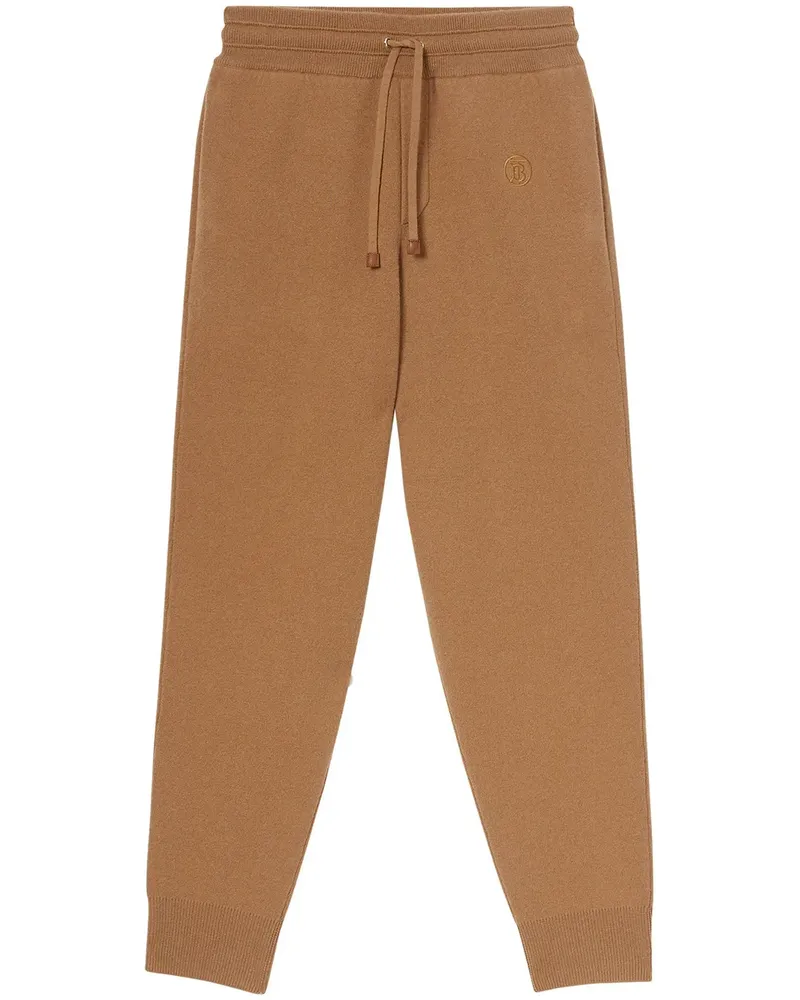 Burberry Jogginghose mit Monogramm - Braun Braun