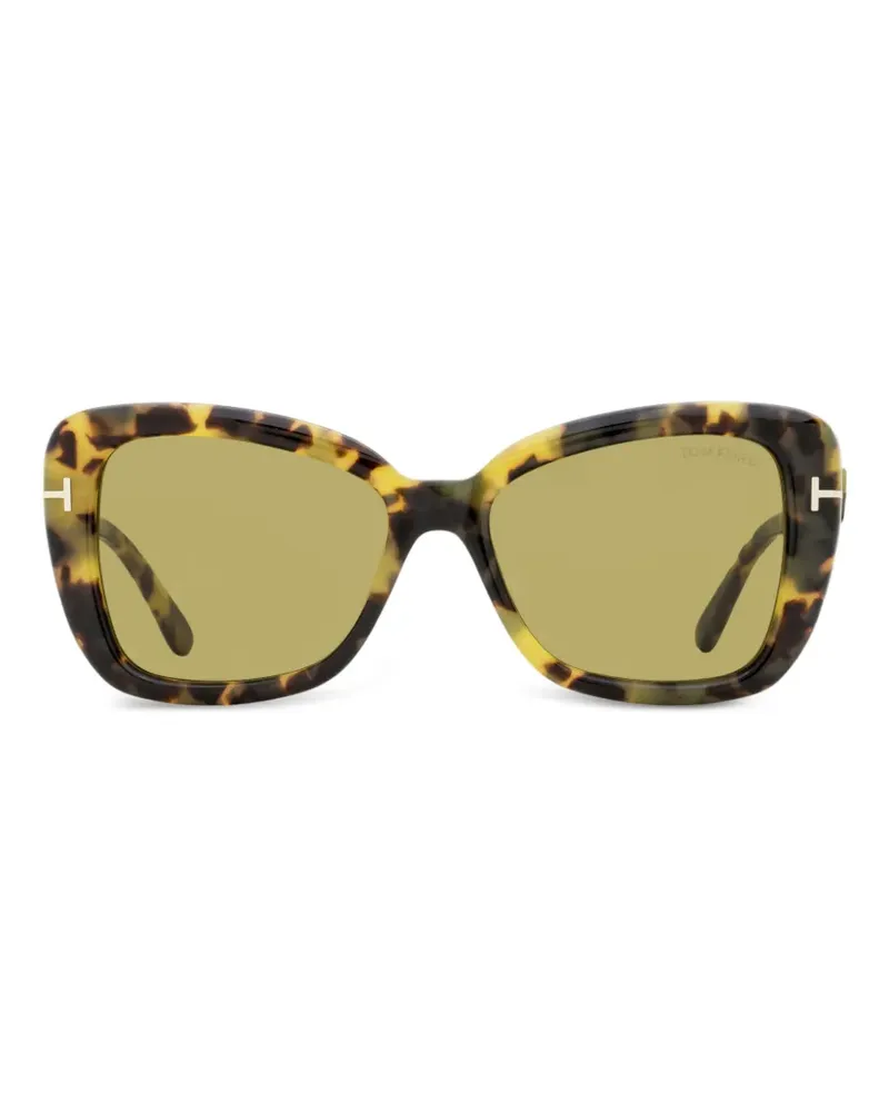 Tom Ford Maeve butterfly-frame sunglasses - Braun Braun