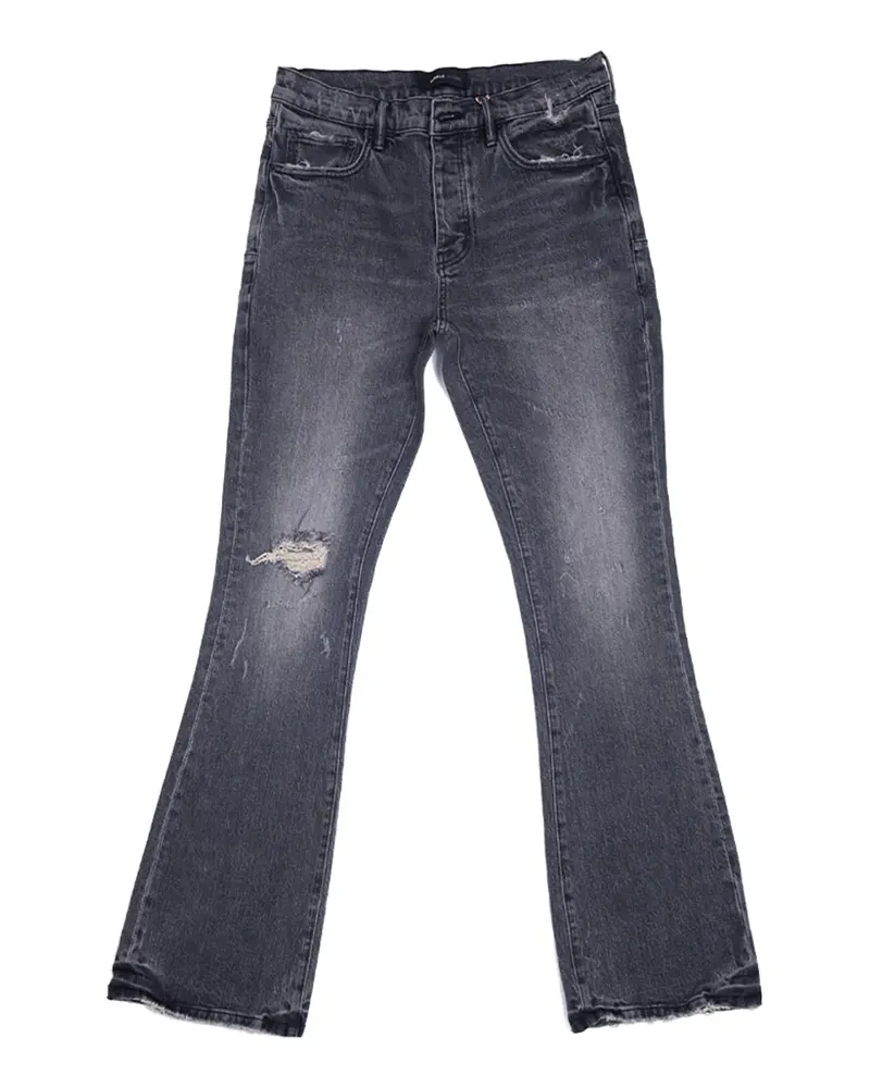 PURPLE BRAND Jeans mit ausgestelltem Bein - Grau Grau